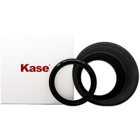 Kase 72mm Magnetic Circular Lens Hood with Magnetic Adaptor Ring