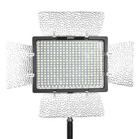 The Yongnuo YN300IV RGB LED Panel Video Light (3200-5600K) supports charging NP-F series batteries, and the maximum charging power is up to 18W.  The