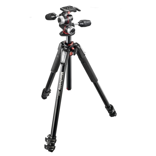 Manfrotto MT055XPRO3 with XPRO 3-Way Pan/Tilt Head Tripod Kit 