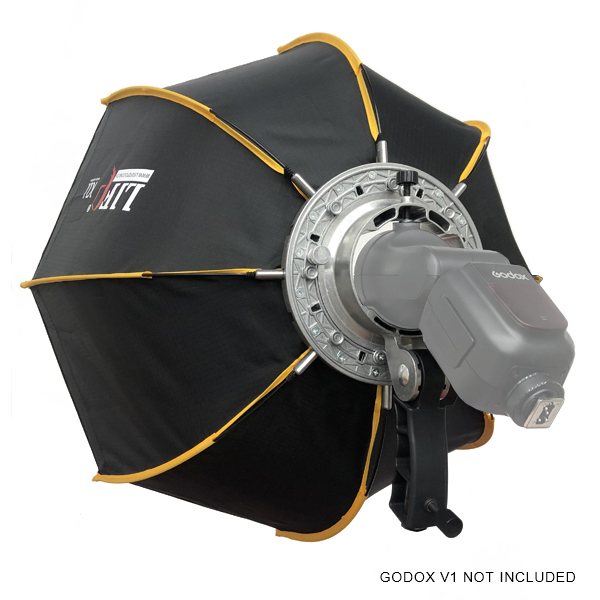 LIFEFOTO 60CM OCTAGON SOFTBOX WITH GRIP FOR GODOX V1 Speedlite FLASH