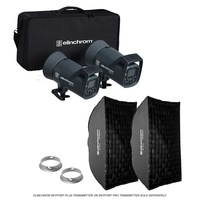 Elinchrom ELC 500/500 Softbox To Go Kit