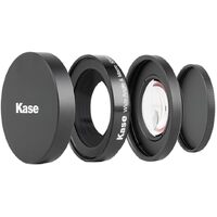 Kase 2 in 1 Wide Angle and Macro Lens for Sony ZV-E10 Vlog Camera
