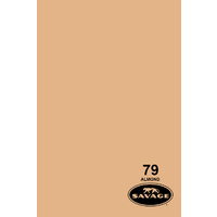 SAVAGE #79 Almond 2.72x11m WIDETONE Seamless Photography Background Paper