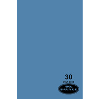 SAVAGE #30 Gulf Blue 2.72x11m WIDETONE Seamless Photography Background Paper