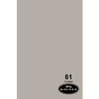 SAVAGE #61 TV Gray 2.72x11m WIDETONE Seamless Photography Background Paper