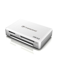 TRANSCEND USB 3.0 RDF8 MULTI CARD READER- WHITE