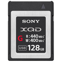 SONY 2933X 128GB XQD G-SERIES MEMORY CARD