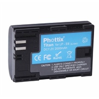 Inca LP-E6 Li-ion Rechargeable Battery For Canon EOS DSLR