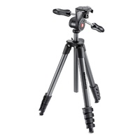 Manfrotto Tripod Compact Advanced 3 Way Head incl Carry Bag MKCOMPACTADV