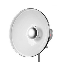 JINBEI BEAUTY DISH 50CM QZ-50 - WHITE Bowens Mount