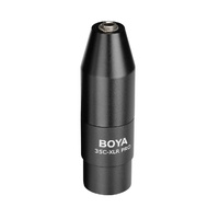 BOYA 3.5MM TRS Female TO XLR Male Adaptor with power convertor (3 PINS MALE)