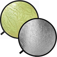 MC FOTO Gear Silver/Gold Collapsible Reflector 50CM 