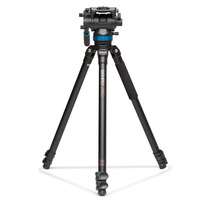 BENRO VIDEO TRIPOD KIT ALUMINIUM A373FBS8 (HALF-BOWL)