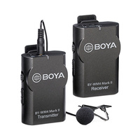 BOYA BY-WM4 MARK II WIRELESS MICROPHONE SYSTEM (2.4GHZ WIRELESS, 50M)