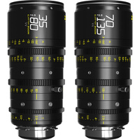 DZOFilm Catta Ace FF 35-80 & 70-135mm T2.9 Zoom Lens Bundle (Black)