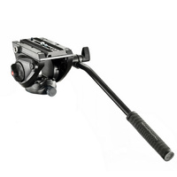 Manfrotto  Lightweight Fluid Tripod Video head with Flat Base  MVH500AH