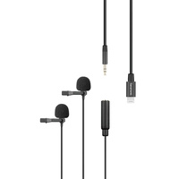 Saramonic LavMicro U1C 6m Lavalier MIC with 3.5mm and Lightning connector( 2 MIC CAPSULS)