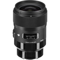 E.F.H.Sigma 35mm f/1.4 DG HSM Art Lens for Sony E (equipment for hire only)