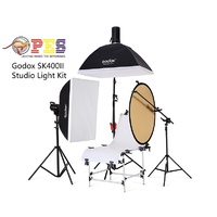 GODOX SK400II x 2 LIGHT HEADS General Purpose KIT
