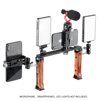 LEOFOTO VC-2 HANDHELD WITH 106MM LONG RAIL FOR SMARTPHONE