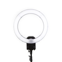 NANGUANG CN-65C PRO 65W LED RING FLUORESCENT LIGHT (5400K) WITH TRANSLUCENT & ORANGE DIFFUSERS