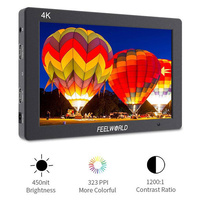 FEELWORLD 7'' 4K MONITOR IPS 1920X1200 HDMI INPUT ALUMINIUM HOUSING T7