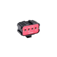 Saramonic SR-AX100 Passive 2-Channel Audio Adapter for DSLR Cameras -SRAX100