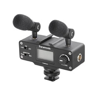 Saramonic CaMixer Microphone Kit (Dual Stereo Condenser Mics, Digital Mixer, XLR/Mini-XLR Input)