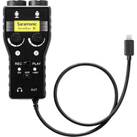 SARAMONIC SMARTRIG+ DI AUDIO INTERFACE WITH LIGHNING CONNECTOR FOR IOS DEVICES