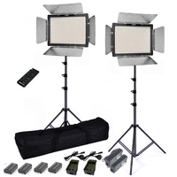 YONGNUO VIDEO LIGHT LED YN-900 X2 VIDEO LIGHTING KIT (3200-5500K)