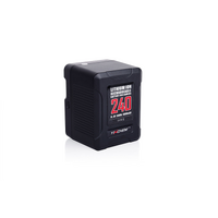 Rolux Mini 240W Li-ion Battery V-mount Lock YC-240S