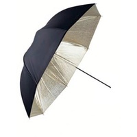 120cm Umbrella 122GB Gold with Black Cover