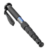 LEOFOTO MP-366C CARBON FIBER MONOPOD (MAX LOAD 15KG, TWIST LOCK , 6 SECTION)
