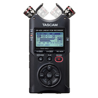 TASCAM DR-40X PORTABLE FOUR-TRACK DIGITAL AUDIO RECORDER AND USB AUDIO INTERFACE (ADJUSTABLE , 4 CHANNEL)