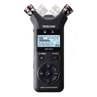 TASCAM DR-07X Handheld Digital Audio Recorder USB audio Interface (Adjustable , 2 Tracks , 2 Channels)