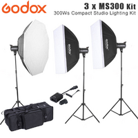 GODOX MS Series 900W Compact Studio Lighting Kit (5600K)