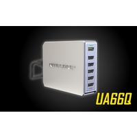 NITECORE UA66Q  High Performance USB Hub with Power Plug