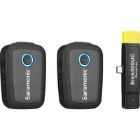 Saramonic Blink500 B6 (TX+TX+RX UC) USB-C 2.4GHZ Dual Channel Wireless Microphone