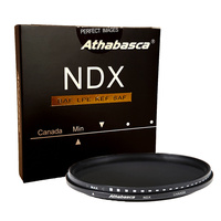 ATHABASCA 77MM ND2-ND400 NEUTRAL DENSITY NDX FILTER