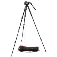 Manfrotto MVT535VQ Aluminum Leg with 504 Video Head Kit MVK504AQ