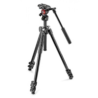 Manfrotto Video Tripod 290 Light with MVH400AH fluid head MK290LTA3-V