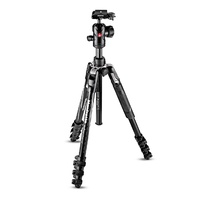Manfrotto Befree Advanced Aluminum Travel Tripod lever, ball head MKBFRLA4BK-BH