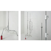 Muraro 40" C-Stand with Sliding Leg MU320 (Made in Italy)