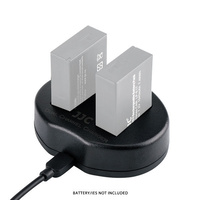 JJC UCH-LPE17 DUAL USB BATTERY CHARGER FOR CANON LP-E17