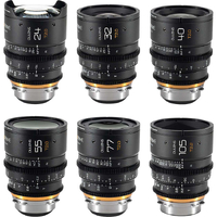 Dulens APO Cambrian Prime 6-Lens Complete Set (ARRI PL, Imperial, Black)