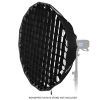 GODOX  85CM PARABOLIC SOFTBOX WITH GRID FOR AD400PRO (SILVER) AD-S85S