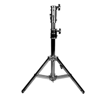 Ercole B301 Combo Stand Black 85-133cm Single Riser Square Leg