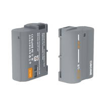 ZGCINE BT-EL15C Camera Battery for Nikon Camera (2400mAh Grey)