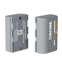 ZGCINE BT-LPE6NH Camera Battery for Canon Camera (2400mAh Grey)