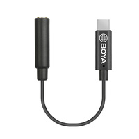 BOYA BY-K4 3.5MM TRS Female to USB Type-C Adaptor